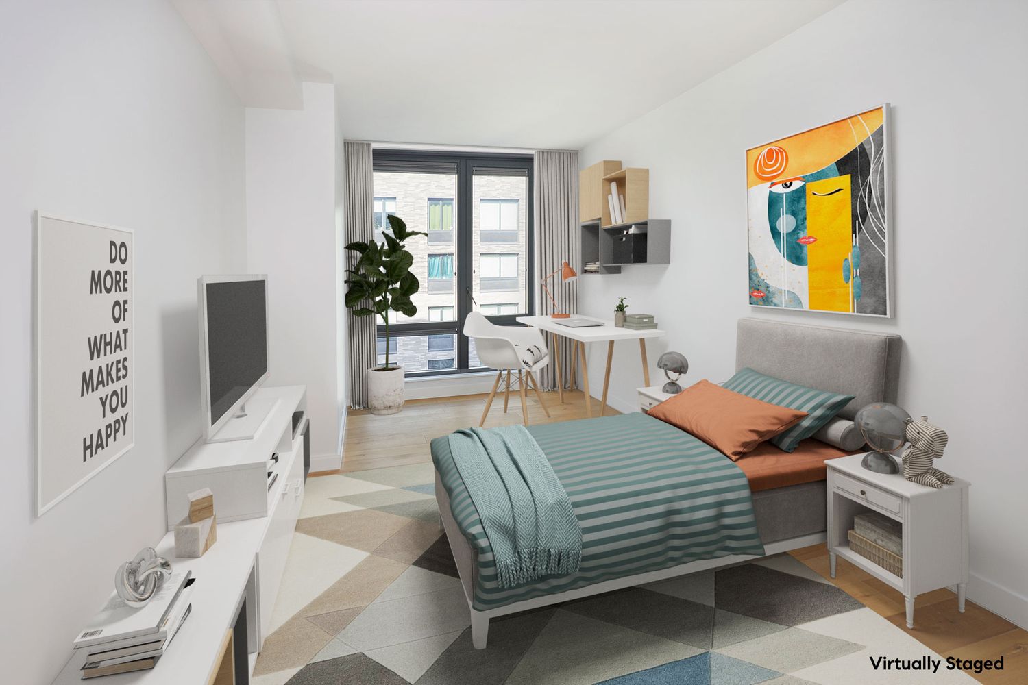 23 West 116th Street, Unit 8A Manhattan, NY 10026 - Photo 14 of 28 a bedroom with a bed and furniture