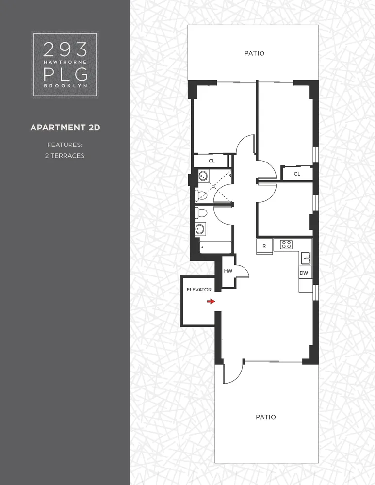 $4,500 | 293 Hawthorne Street, Unit 2E | Prospect Lefferts Gardens