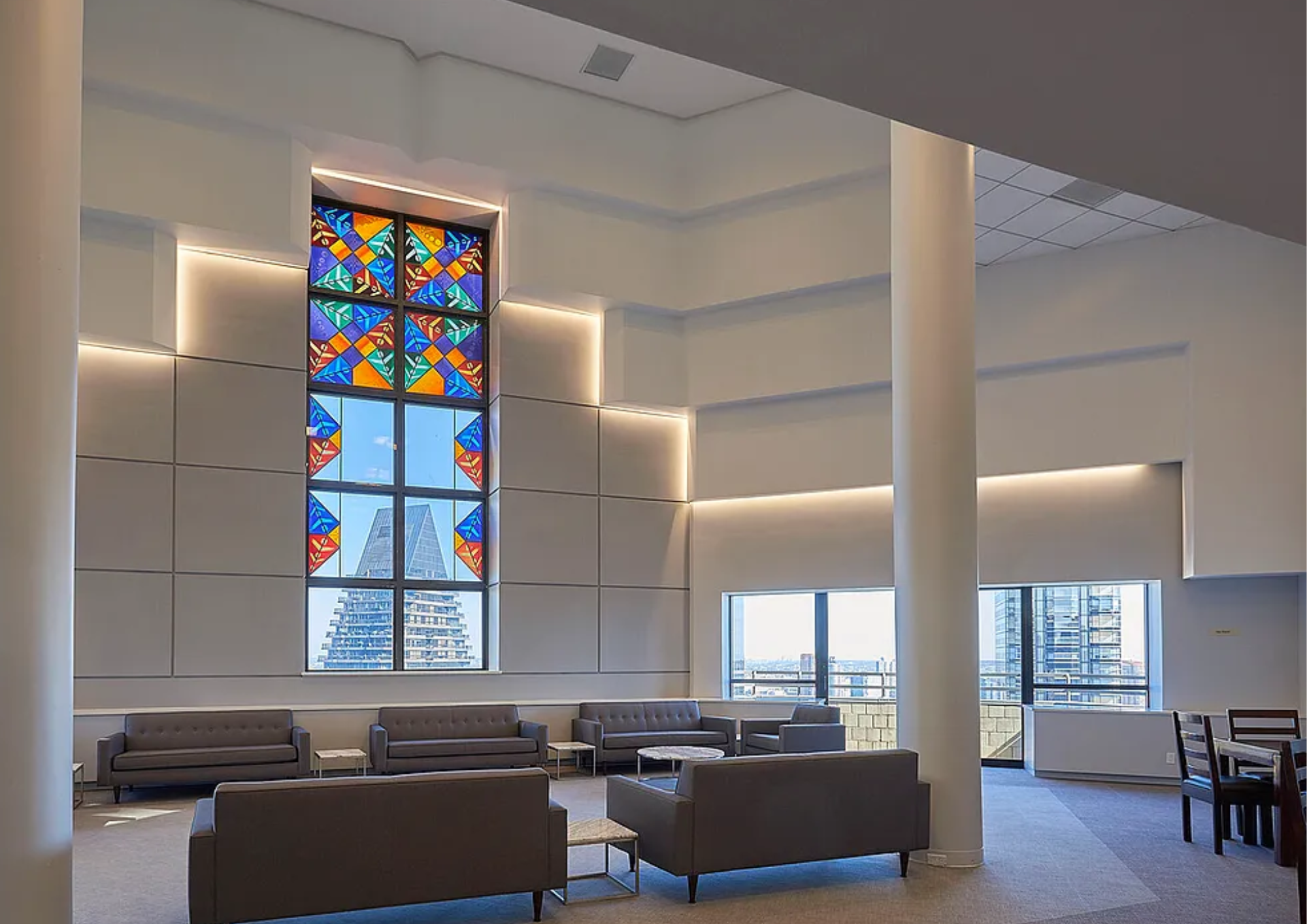 240 East 47th Street, Unit 4B Manhattan, NY 10017 - Photo 15 of 25 a living room with furniture and a window