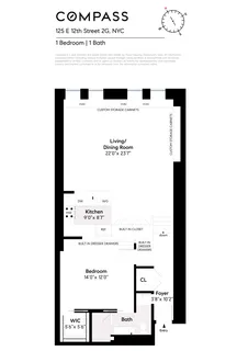 $1,650,000 | 125 East 12th Street, Unit 2/G | Greenwich Village