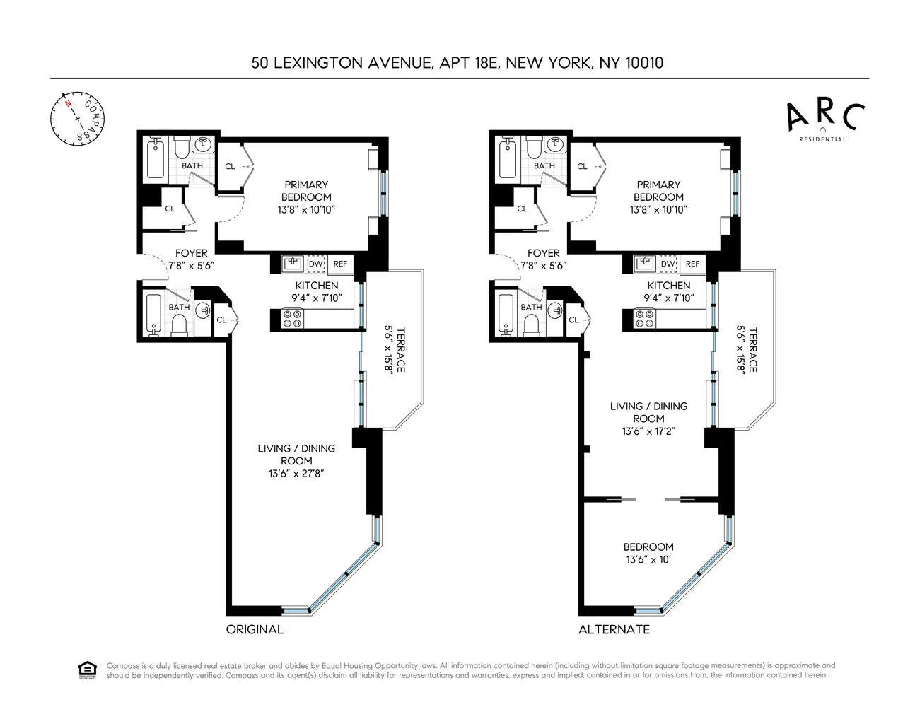 $1,250,000 | 50 Lexington Avenue, Unit 18E | Flatiron