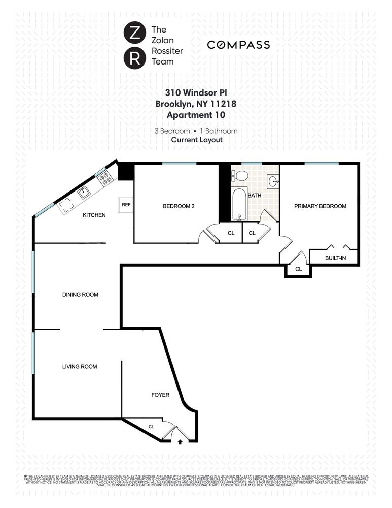 $1,023,232 | 310 Windsor Place, Unit 10 | Windsor Terrace