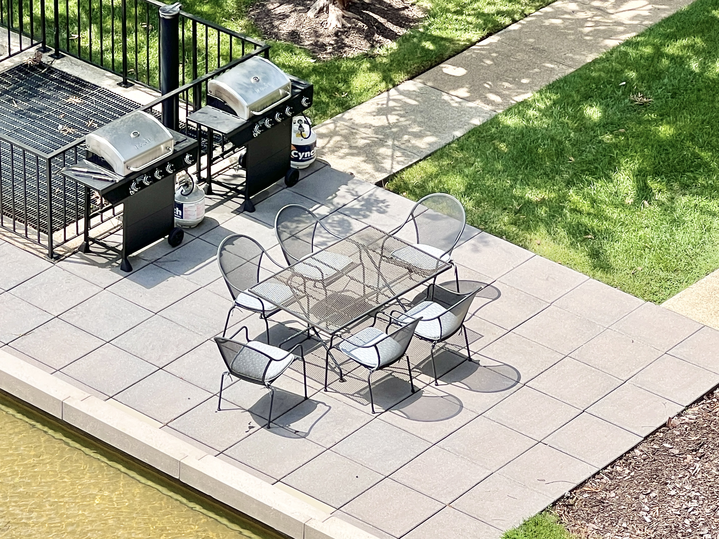 520 N Street Southwest, Unit S112 Washington, DC 20024 - Photo 26 of 40 a terrace with outdoor seating and trees