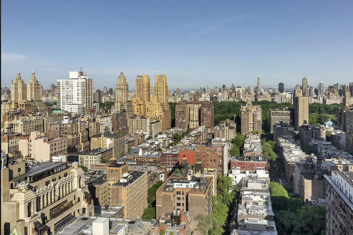 2025 Broadway, Unit 15C Manhattan, NY 10023 - Photo 8 of 12 a view of a city with tall buildings