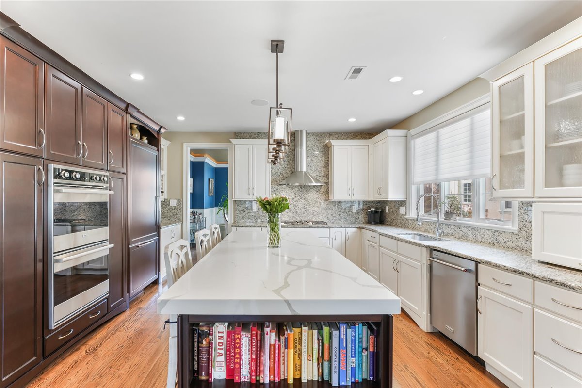 248 Valley Ridge Road Haverford, PA 19041 - Photo 10 of 44 a kitchen with counter top space cabinets and stainless steel appliances