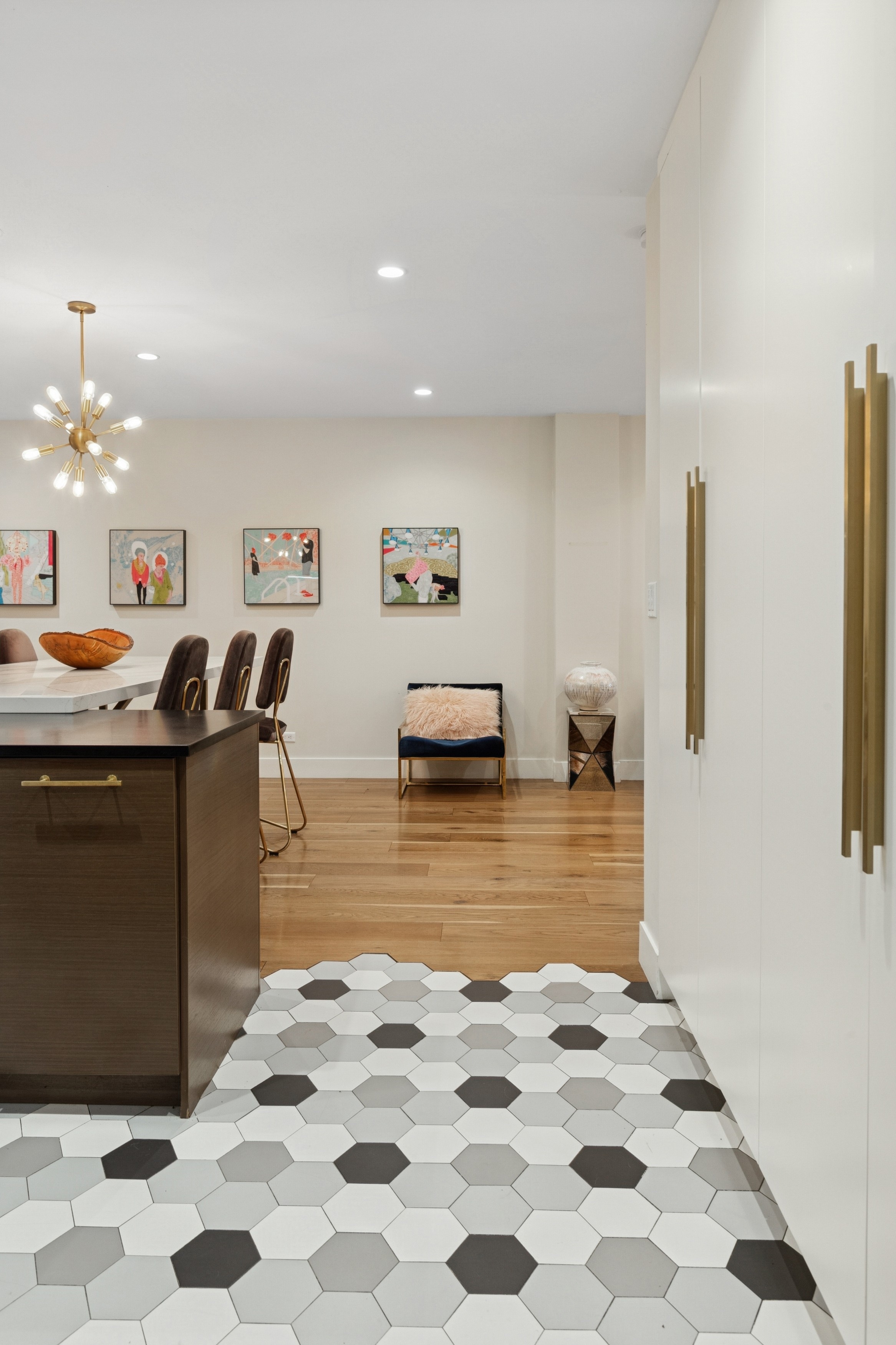 125 Cabrini Boulevard, Unit A22 Manhattan, NY 10033 - Photo 6 of 20 a bedroom with a bed and a mirror