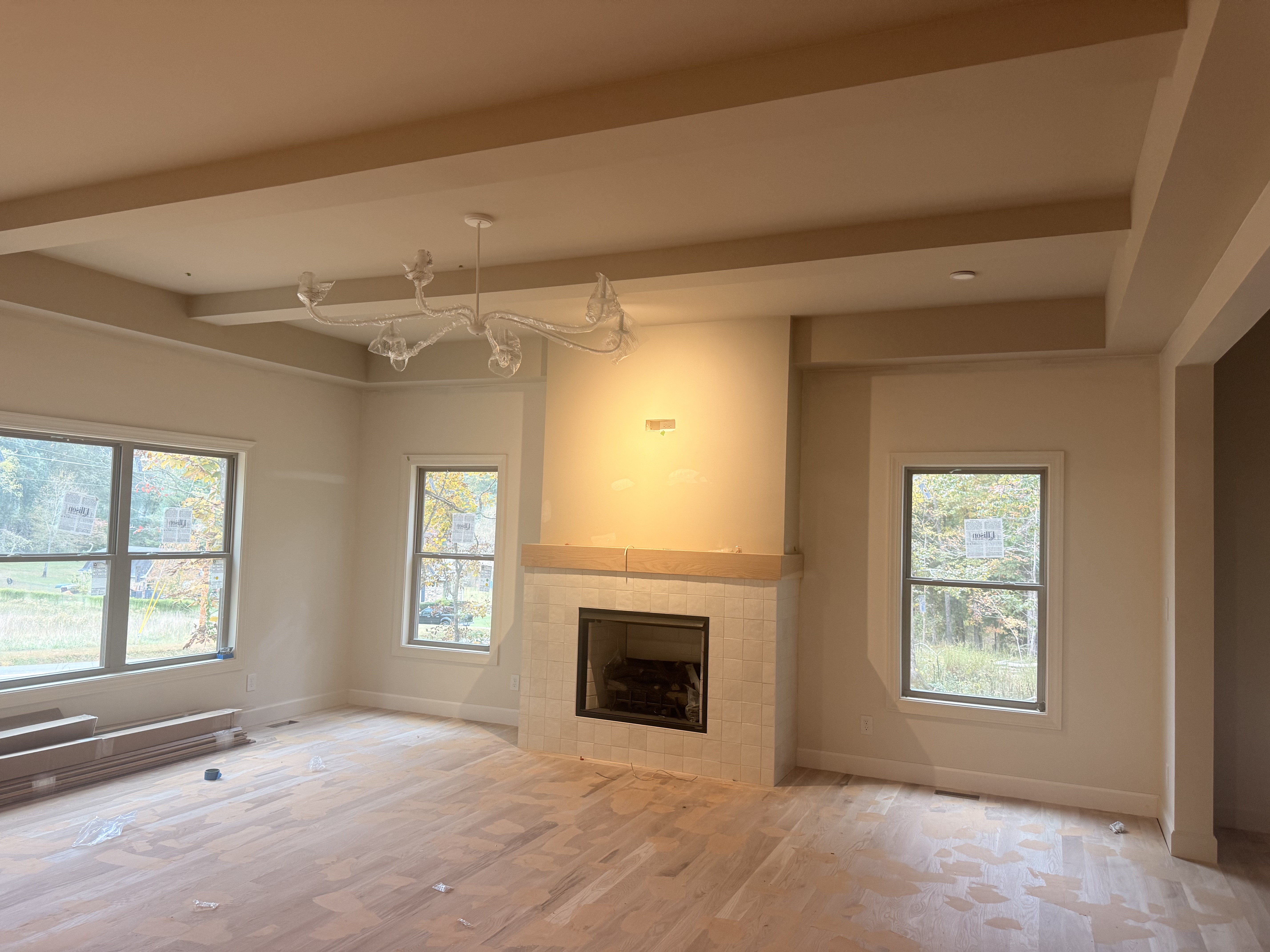 2949 Pace Road Clarksville, TN 37043 - Photo 5 of 18 a view of an empty room with a window and fireplace