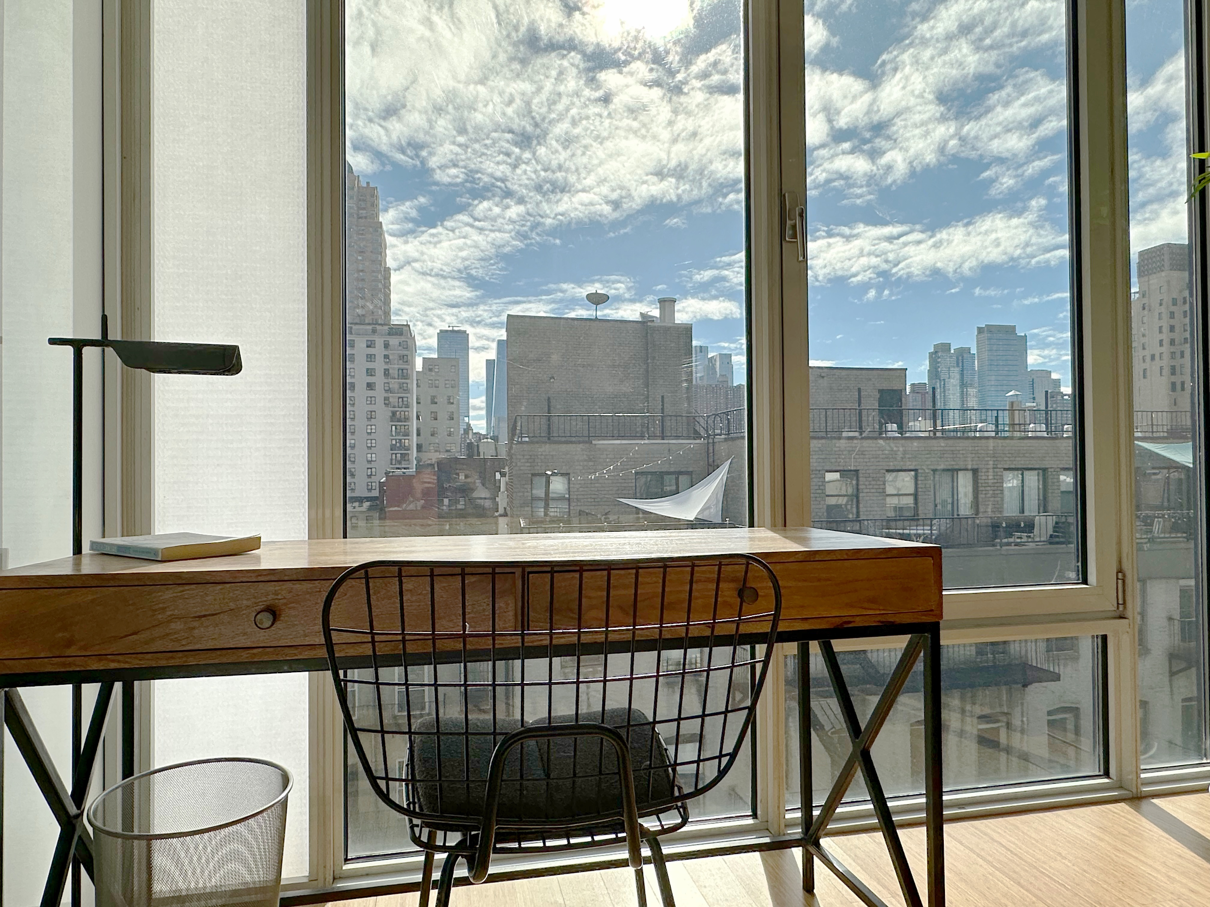 350 West 53rd Street, Unit PHA Manhattan, NY 10019 - Photo 13 of 35 a view of a balcony with furniture