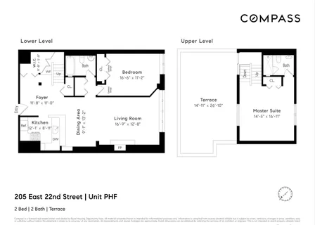 $2,495,000 | 205 East 22nd Street, Unit PHF | Gramercy