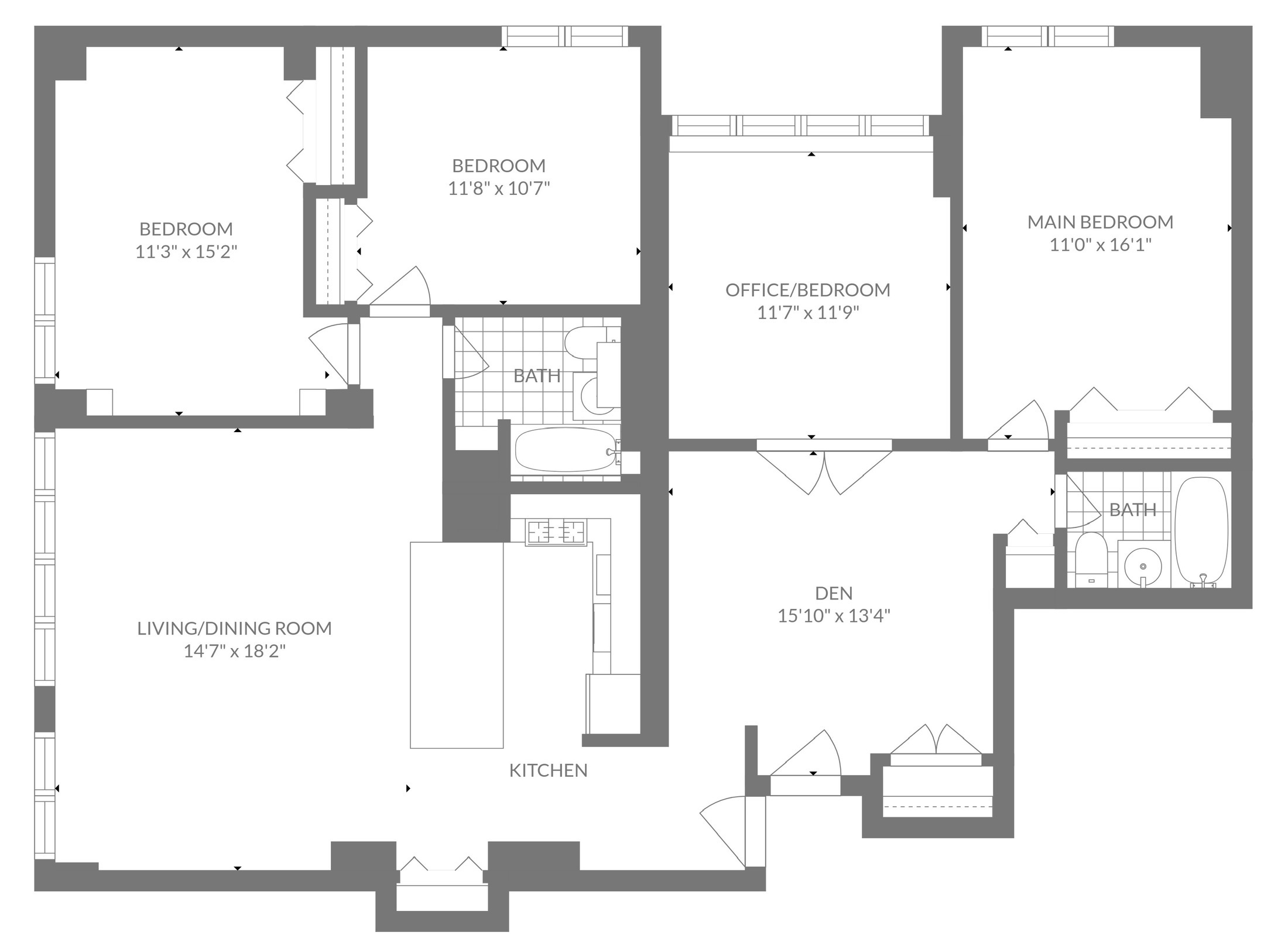 77 Fulton Street, Unit 3L Manhattan, NY 10038 - Photo 11 of 11