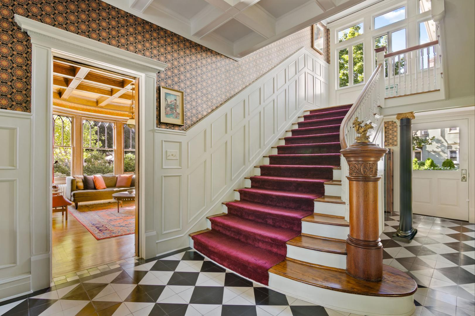 1305 Albemarle Road Brooklyn, NY 11226 - Photo 16 of 38 a view of entryway and hall with wooden floor