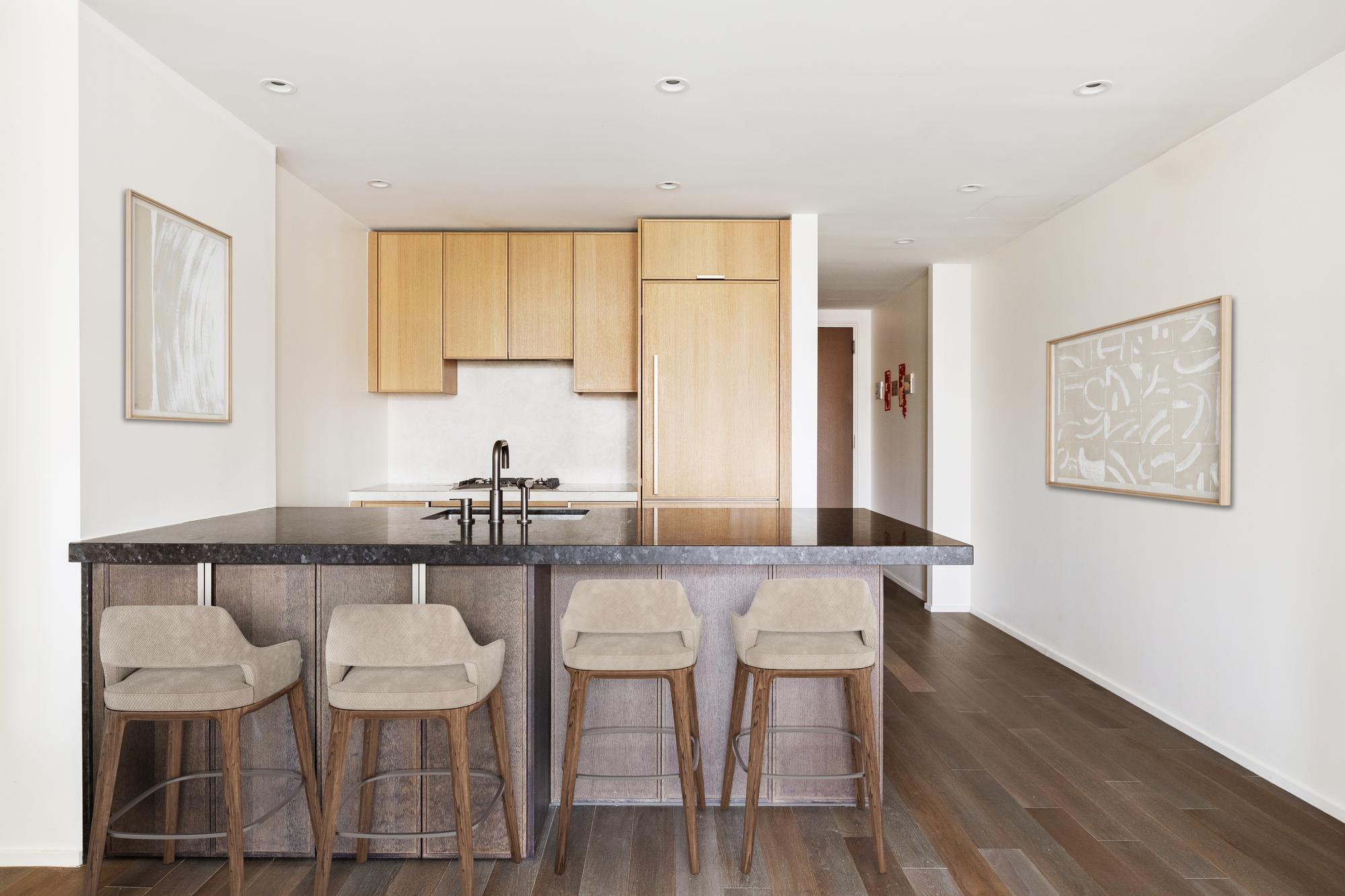 543 West 122nd Street, Unit 6B Manhattan, NY 10027 - Photo 3 of 18 a view of a dining room with furniture and wooden floor