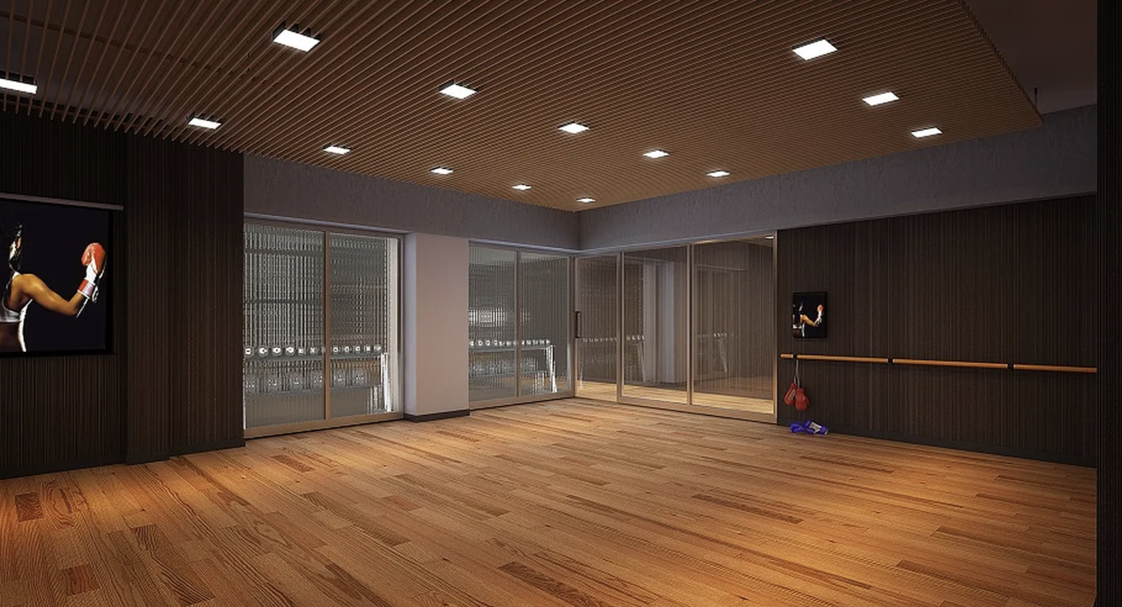 300 East 64th Street, Unit 11D Manhattan, NY 10065 - Photo 10 of 17 a view of an empty room with wooden floor