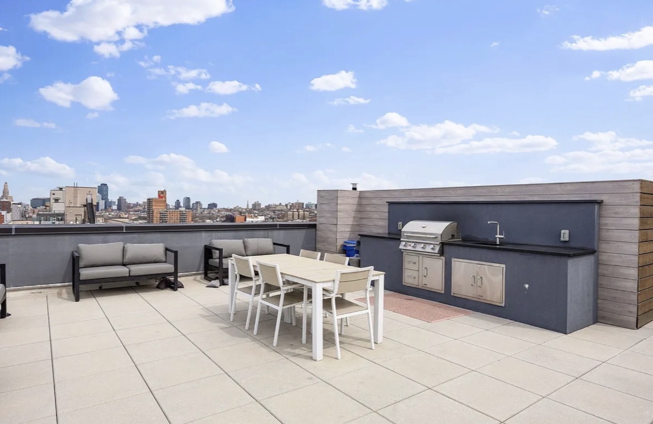 575 4th Avenue, Unit 3F Brooklyn, NY 11215 - Photo 11 of 20 a terrace with a table and chairs