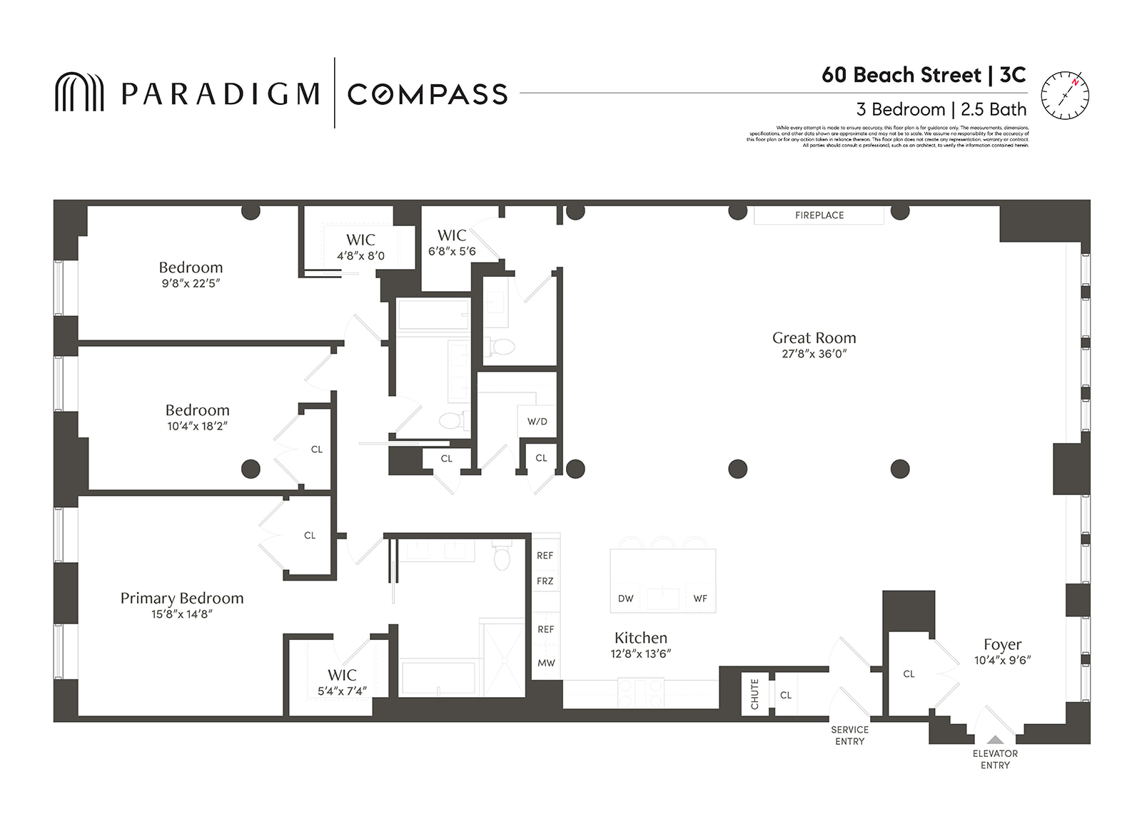 60 Beach Street, Unit 3C Manhattan, NY 10013 - Photo 12 of 12 a picture