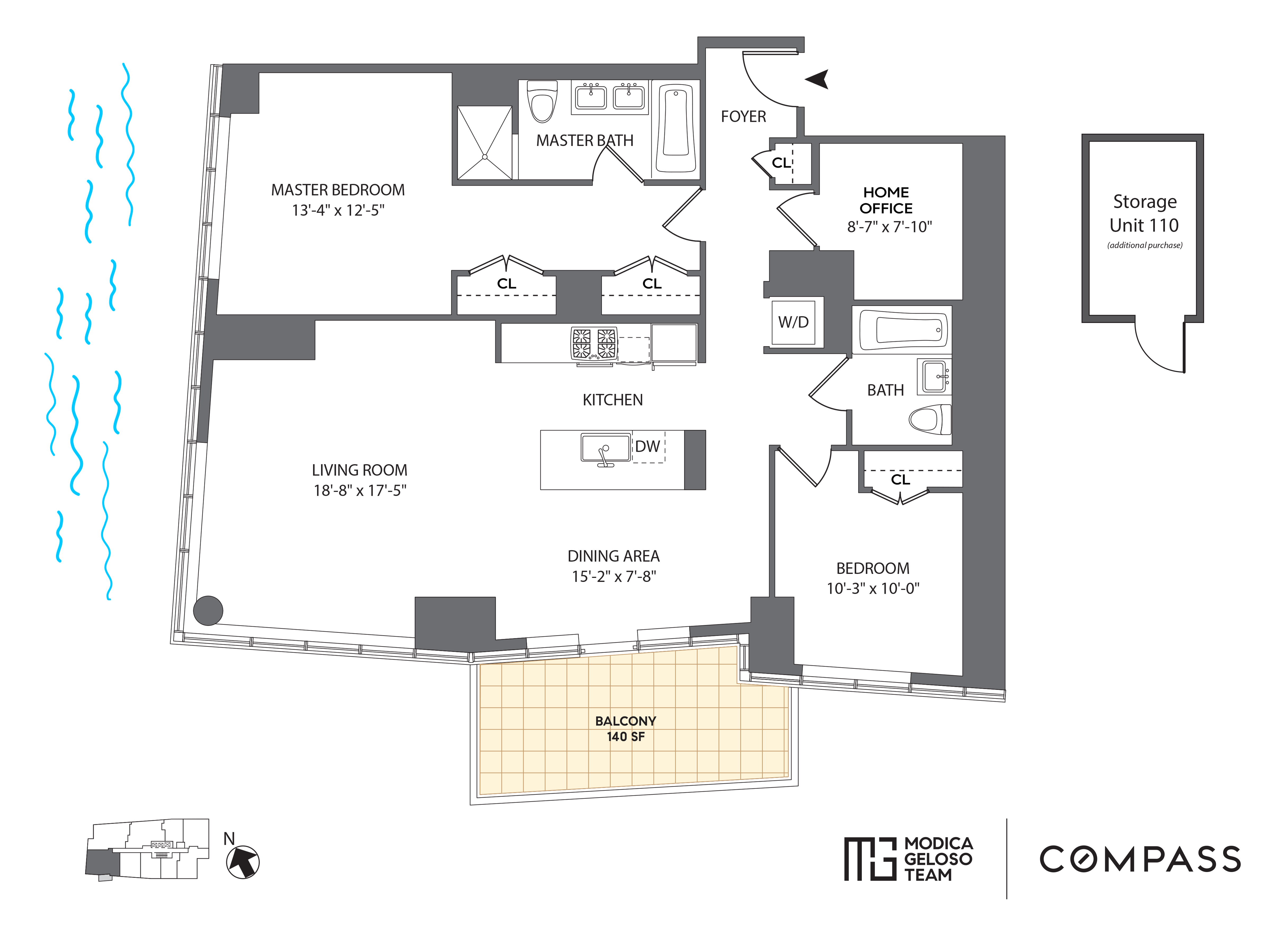 2 Northside Piers, Unit 11A Brooklyn, NY 11249 - Photo 17 of 17