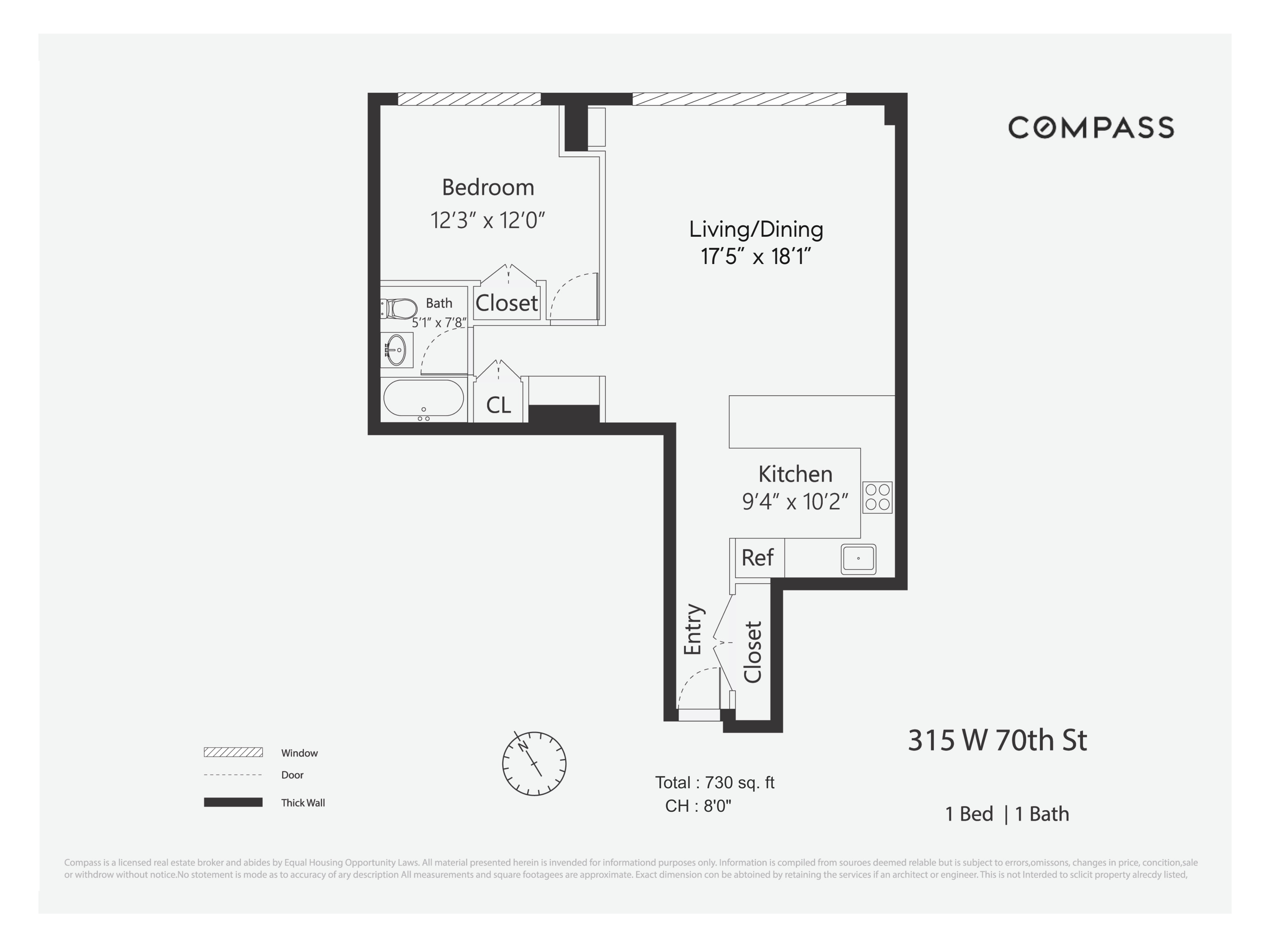 315 West 70th Street, Unit 5F Manhattan, NY 10023 - Photo 9 of 9 unknown