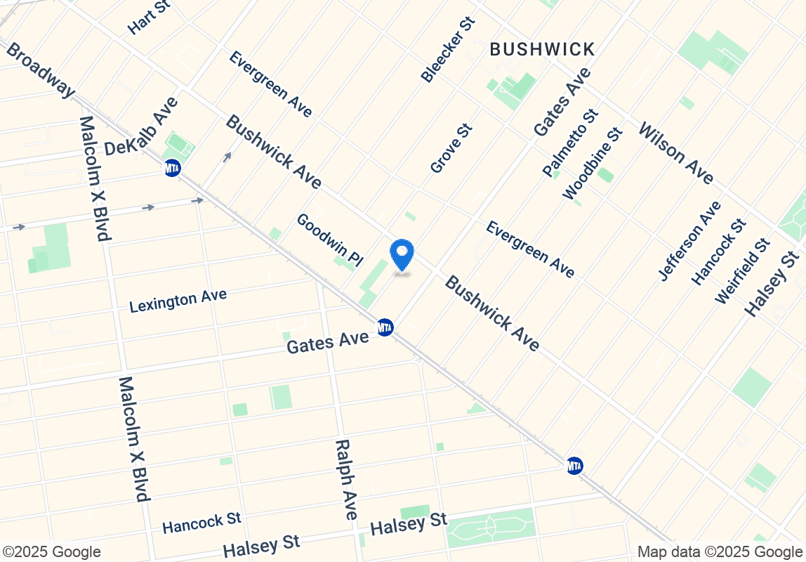 36 Linden Street, Unit 7D Brooklyn, NY 11221 - Photo 8 of 9 a picture of a room with a white comforter and a white wall