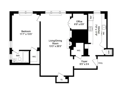 $999,000 | 220 East 73rd Street, Unit 12H | Lenox Hill