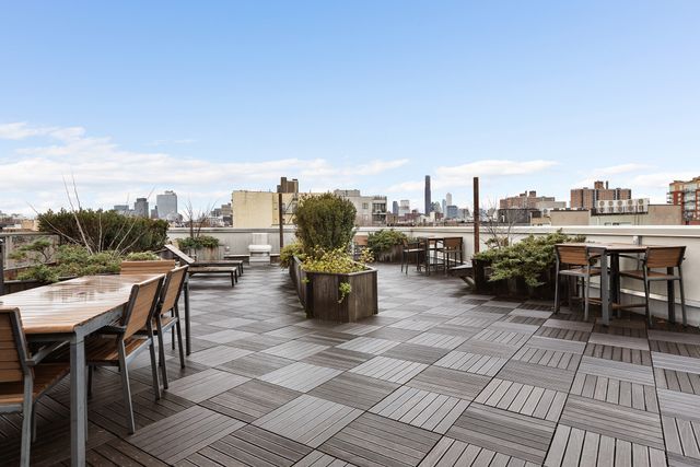 315 Gates Avenue, Unit 3H Brooklyn, NY 11216 - Photo 7 of 12 a view of roof deck with patio