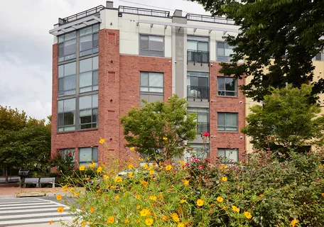 front view of a building