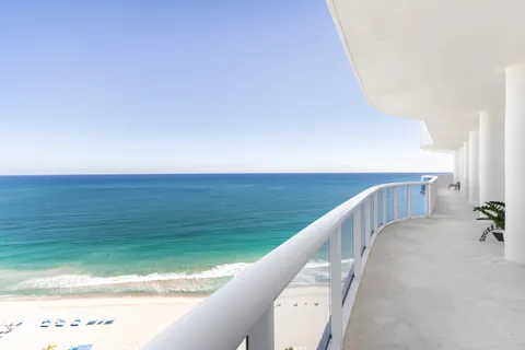 a view of balcony with outdoor space