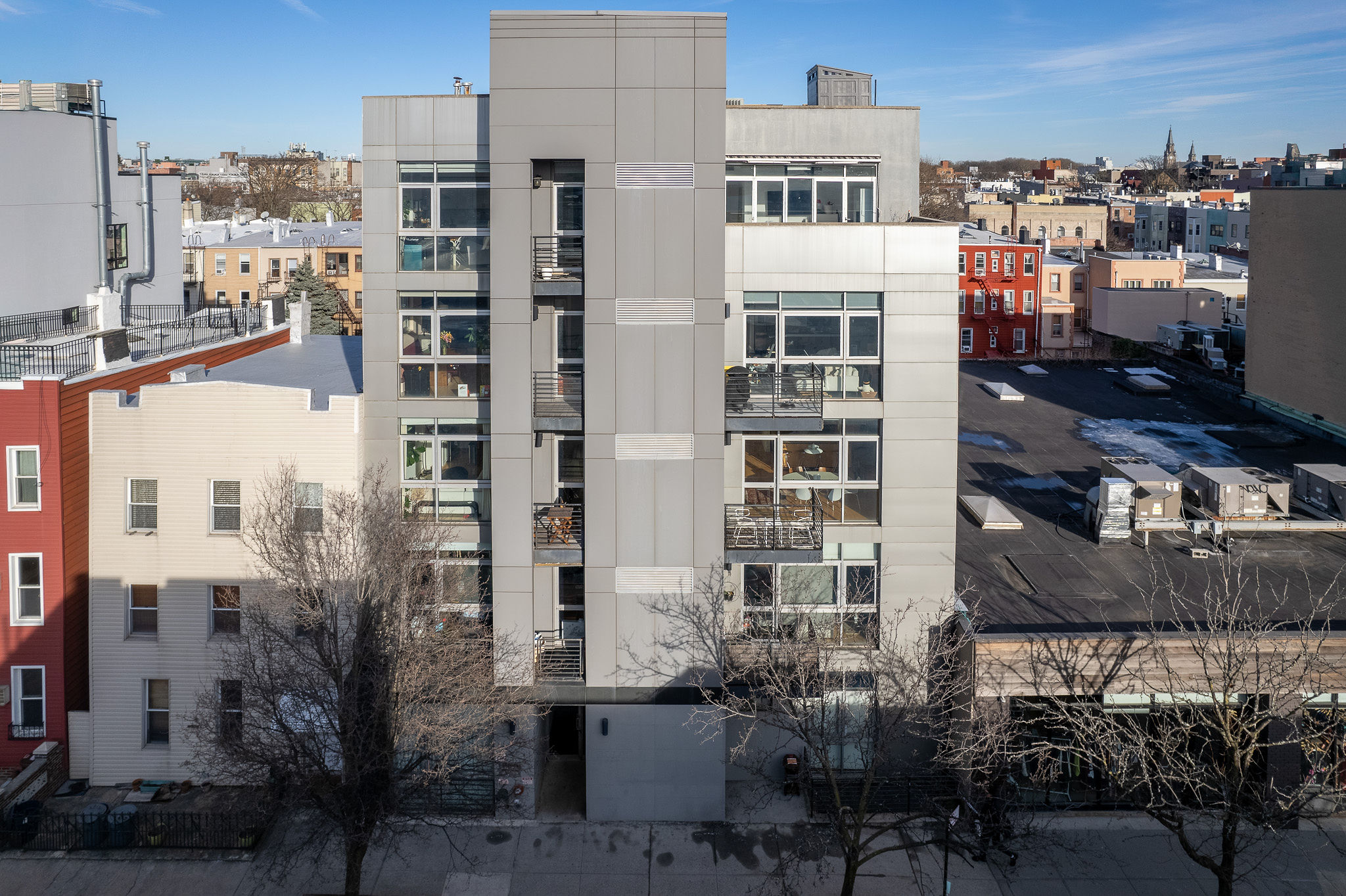82 Guernsey Street, Unit 3B Brooklyn, NY 11222 - Photo 2 of 18 a front view of a multi story building