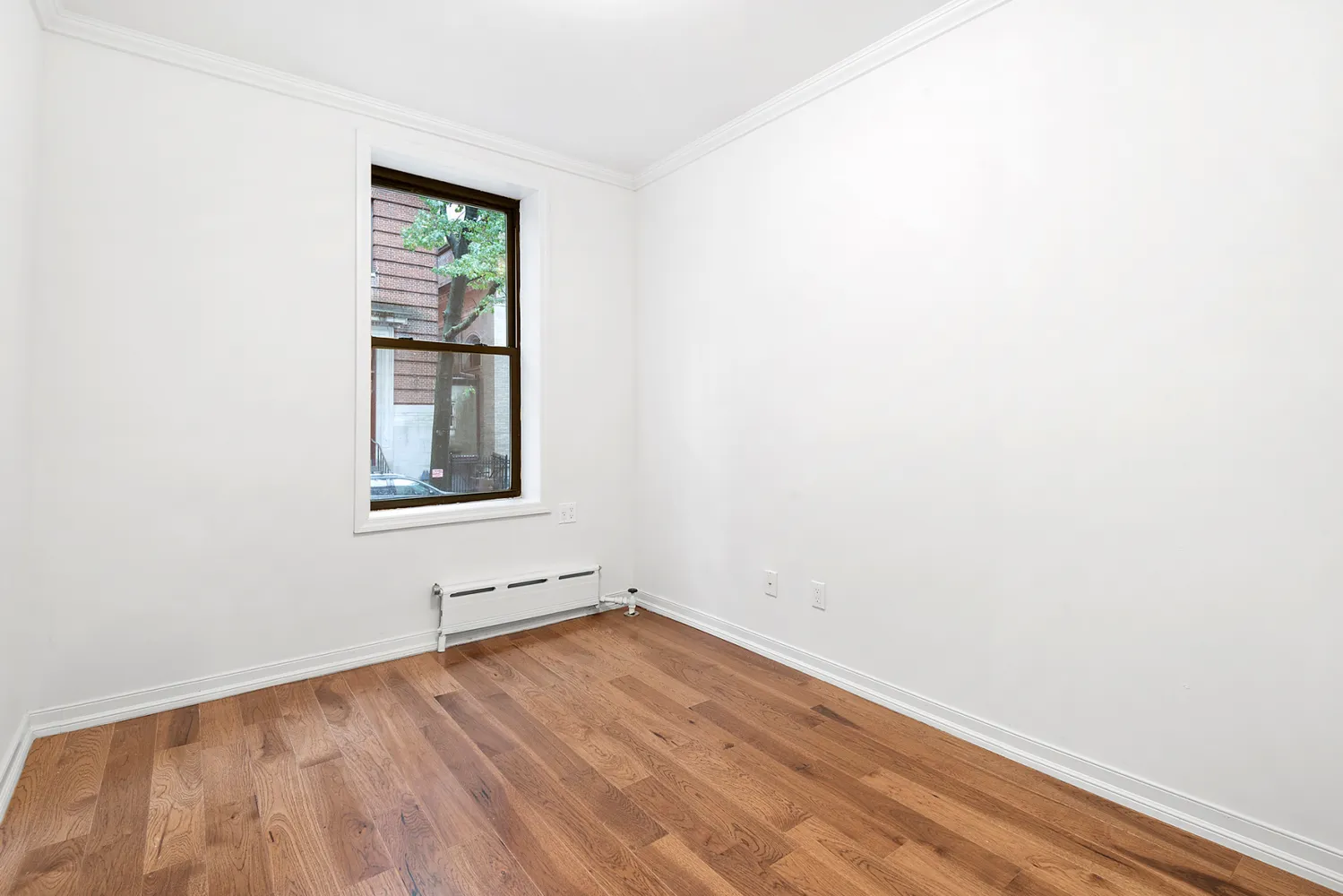 wooden floor in a empty room