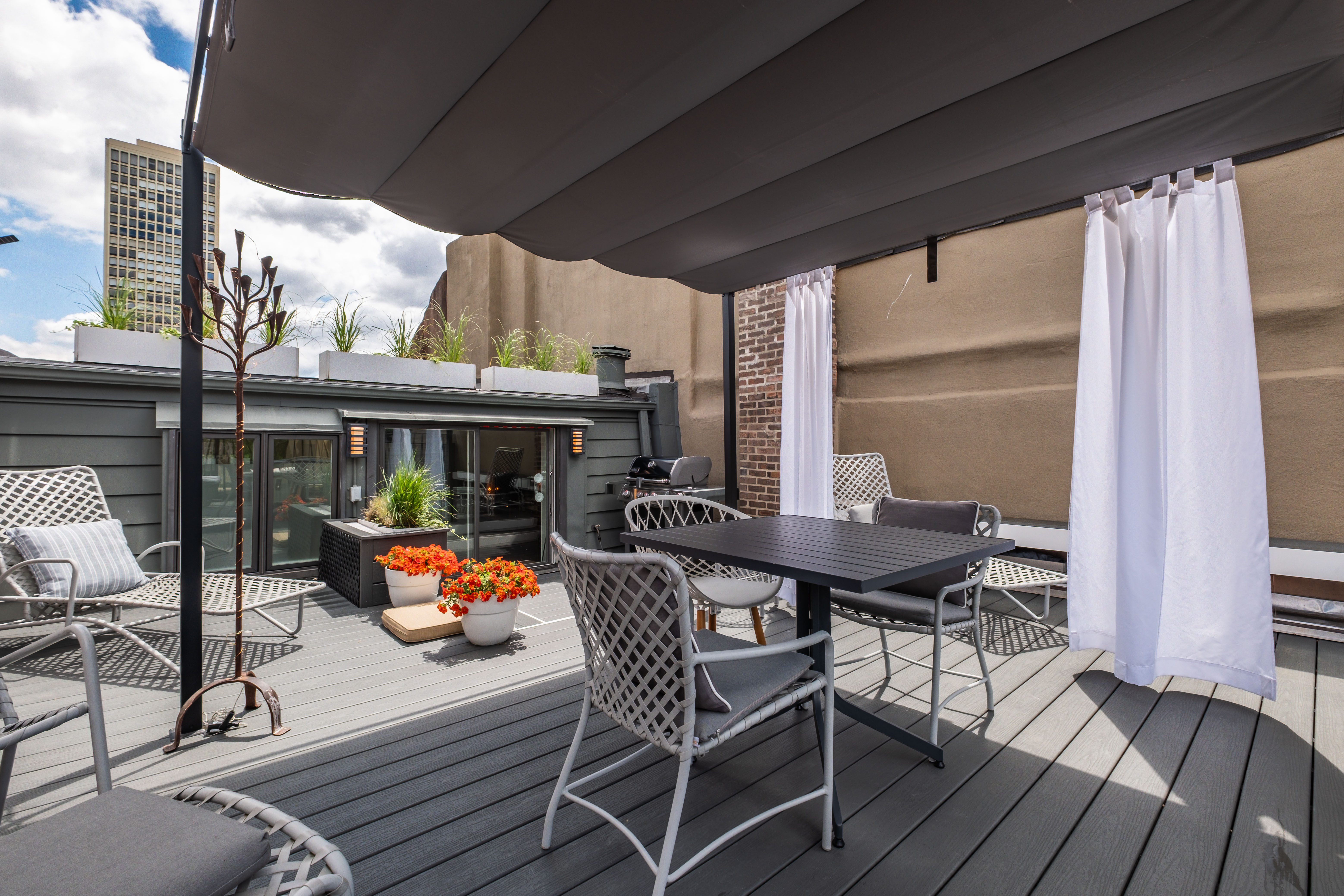 256 1/2 South 3rd Street Philadelphia, PA 19106 - Photo 47 of 73 a view of outdoor space with seating area