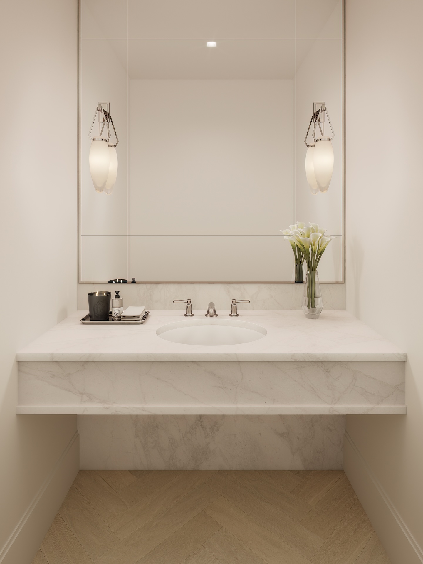 255 East 77th Street, Unit 3C Manhattan, NY 10075 - Photo 7 of 26 a bathroom with a sink