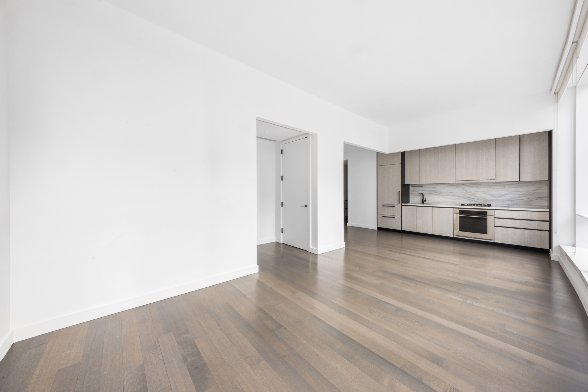 111 Murray Street, Unit 7D Manhattan, NY 10007 - Photo 9 of 17 a view of kitchen with wooden floor