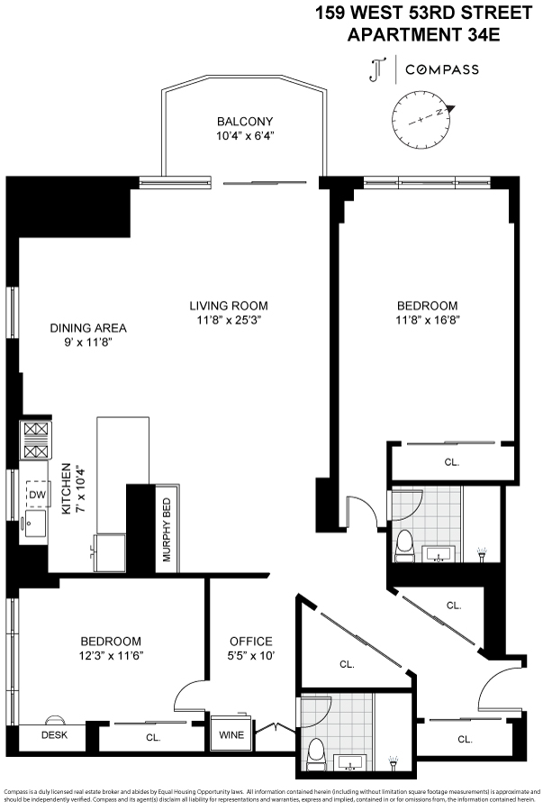 159 West 53rd Street, Unit 34E Manhattan, NY 10019 - Photo 15 of 15 unknown