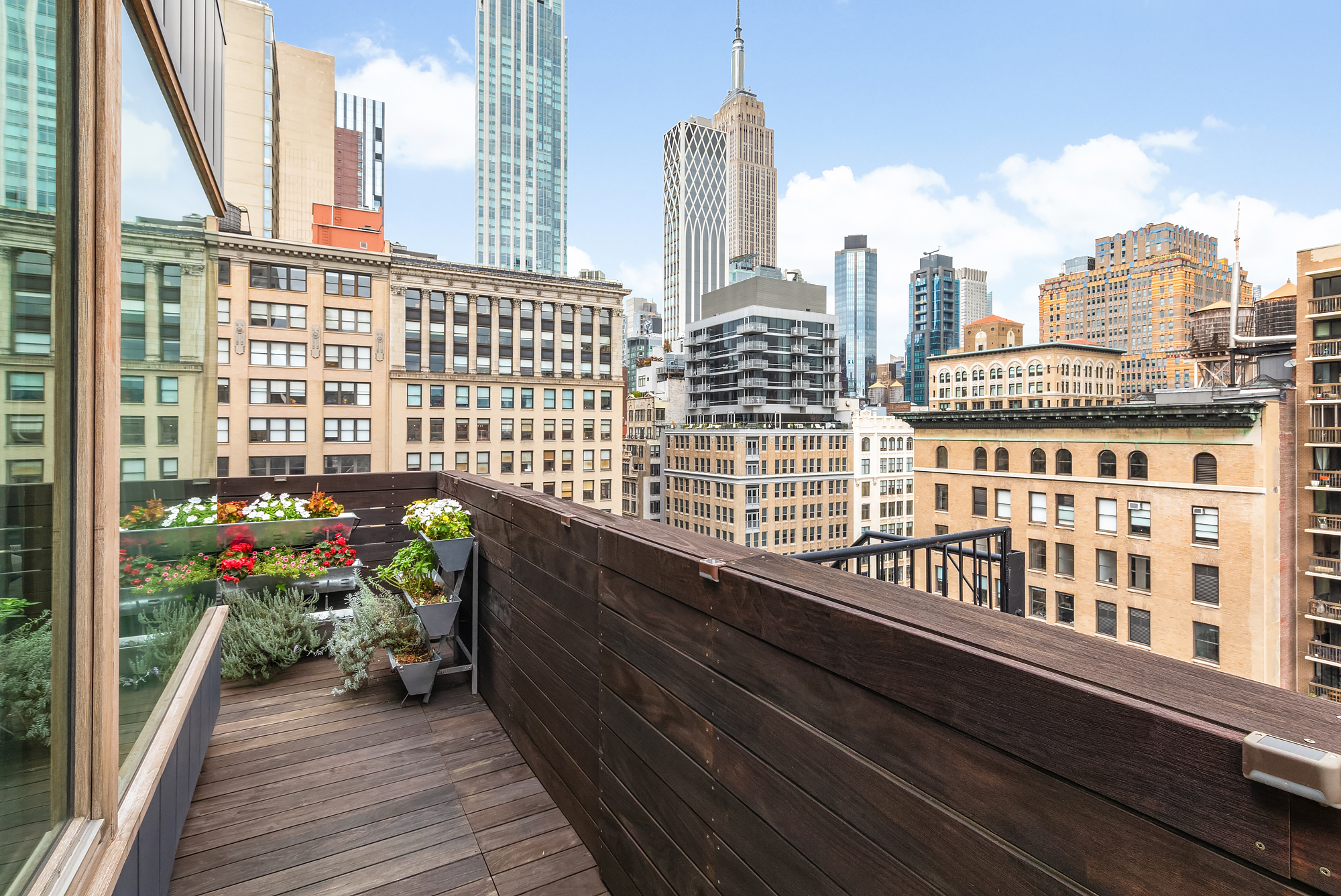 105 East 29th Street, Unit 12PH Manhattan, NY 10016 - Photo 16 of 24 a view of city from a balcony