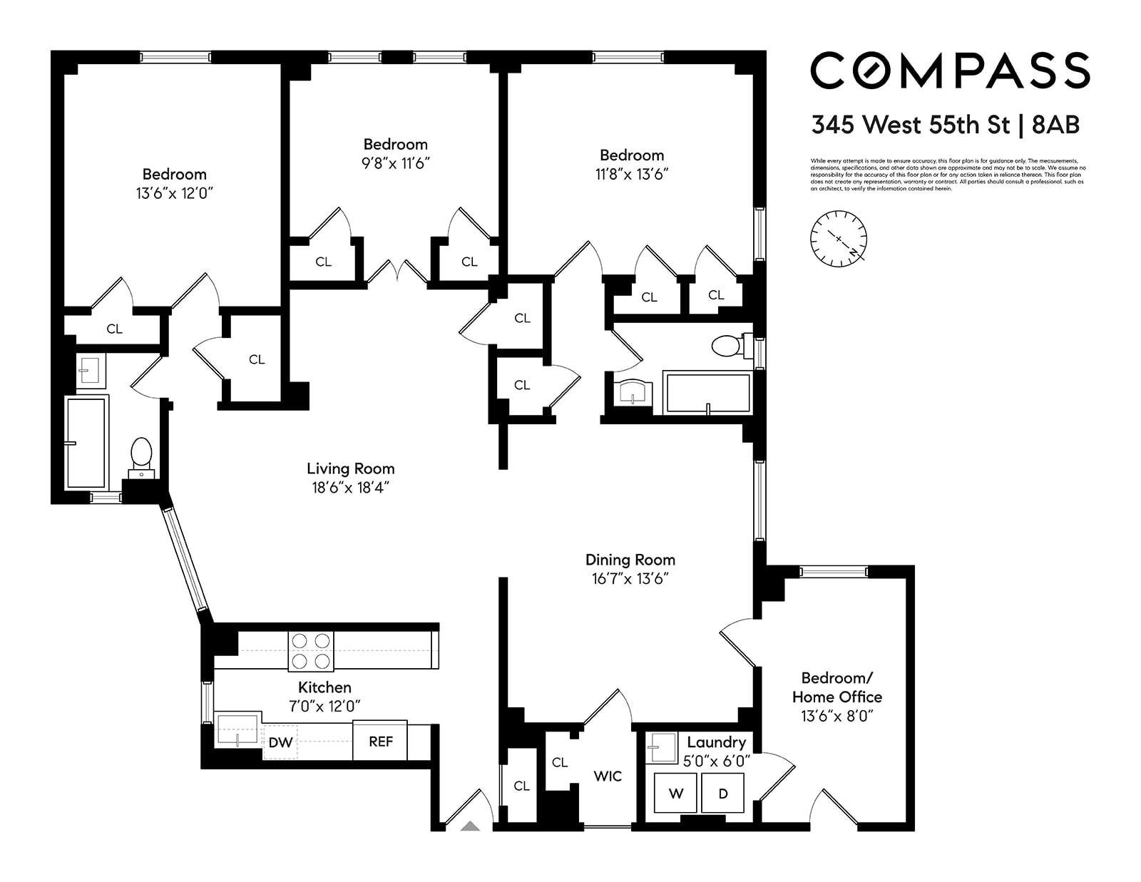 345 West 55th Street, Unit 8AB Manhattan, NY 10019 - Photo 14 of 14