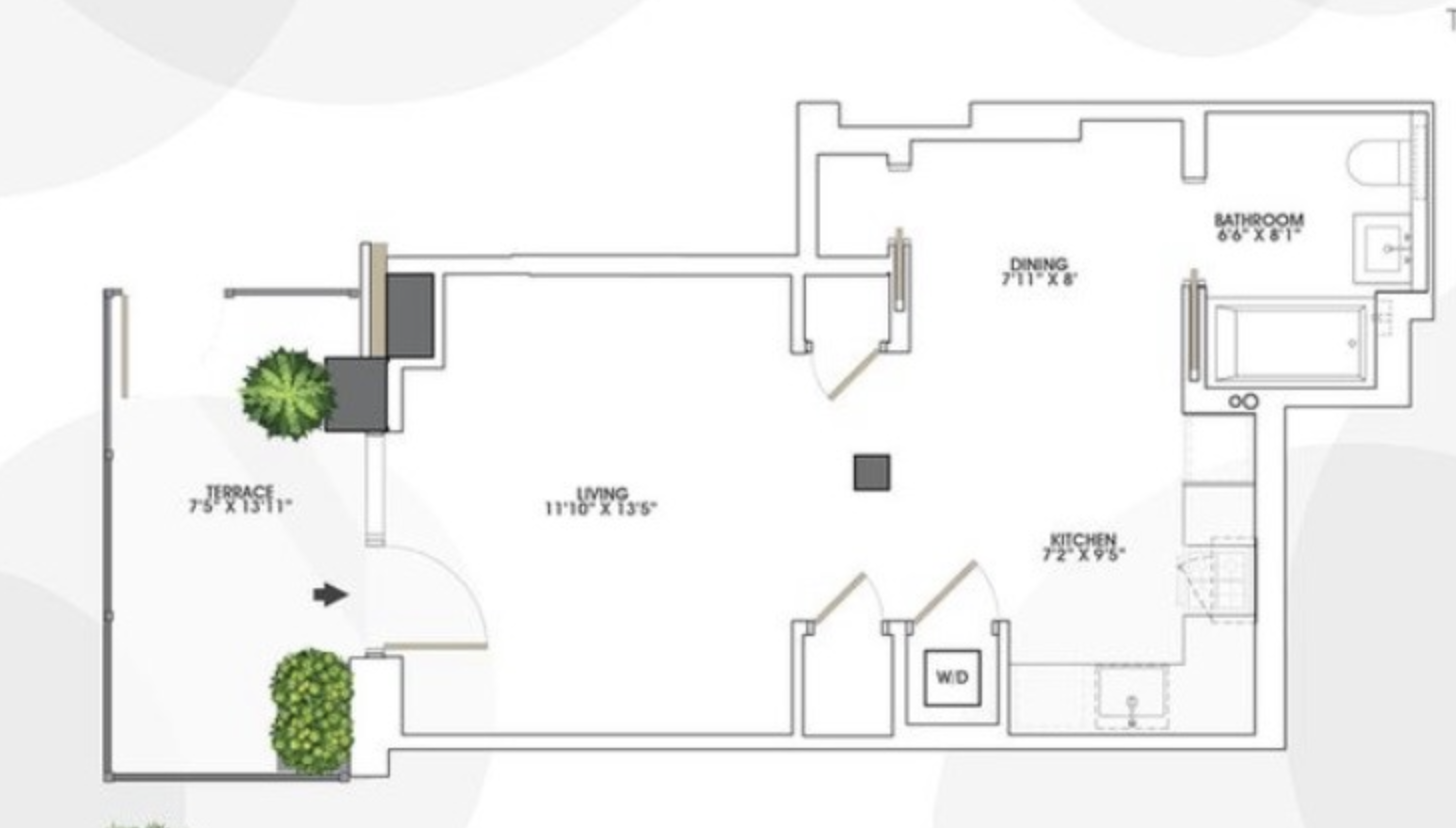 120 Java Street, Unit 1B Brooklyn, NY 11222 - Photo 12 of 12 a picture of a bathroom with a shower