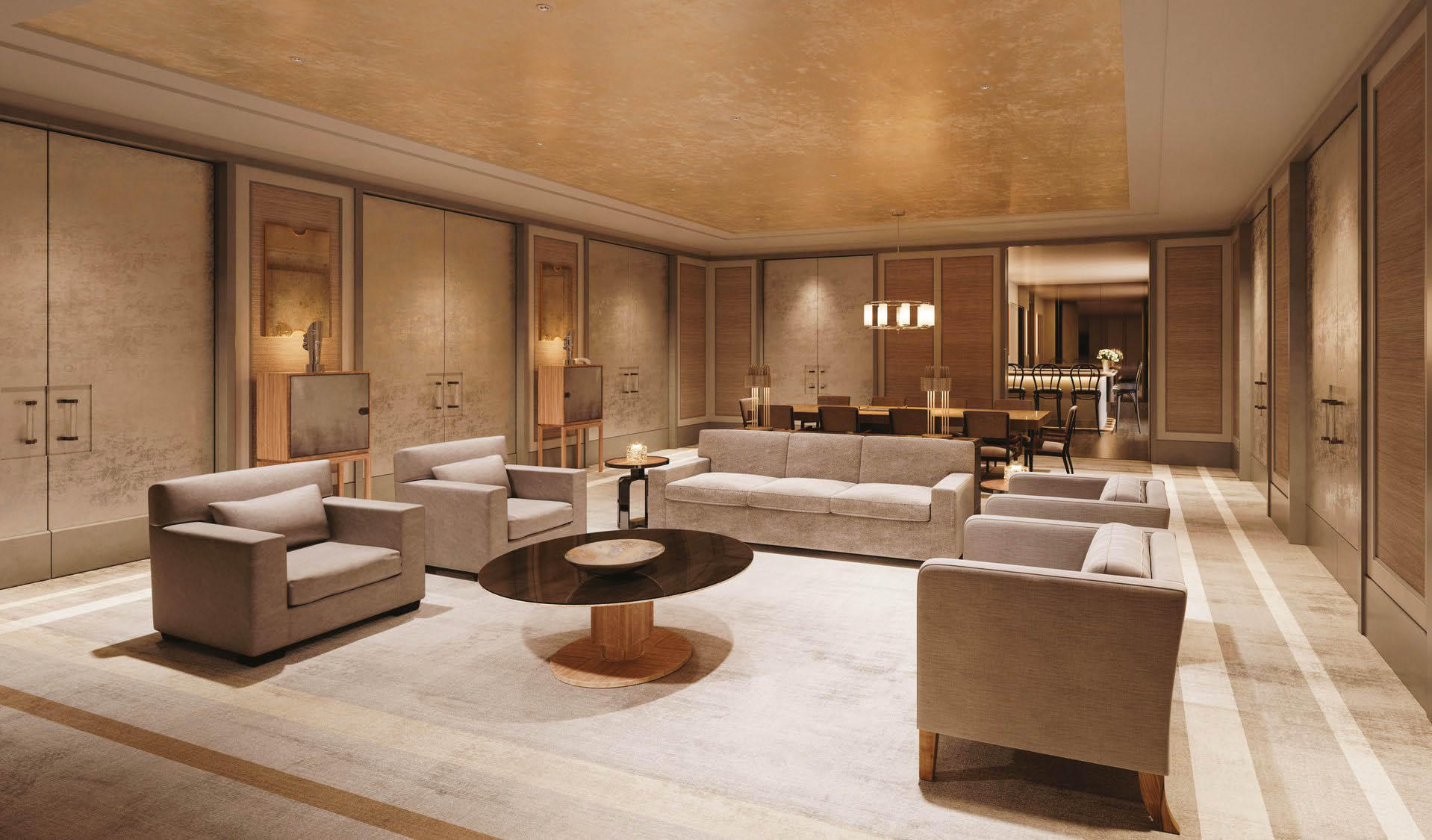 301 East 80th Street, Unit 25B Manhattan, NY 10075 - Photo 32 of 38 a living room with furniture and a large window