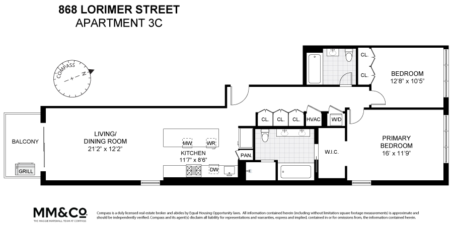868 Lorimer Street, Unit 3C Brooklyn, NY 11222 - Photo 11 of 11