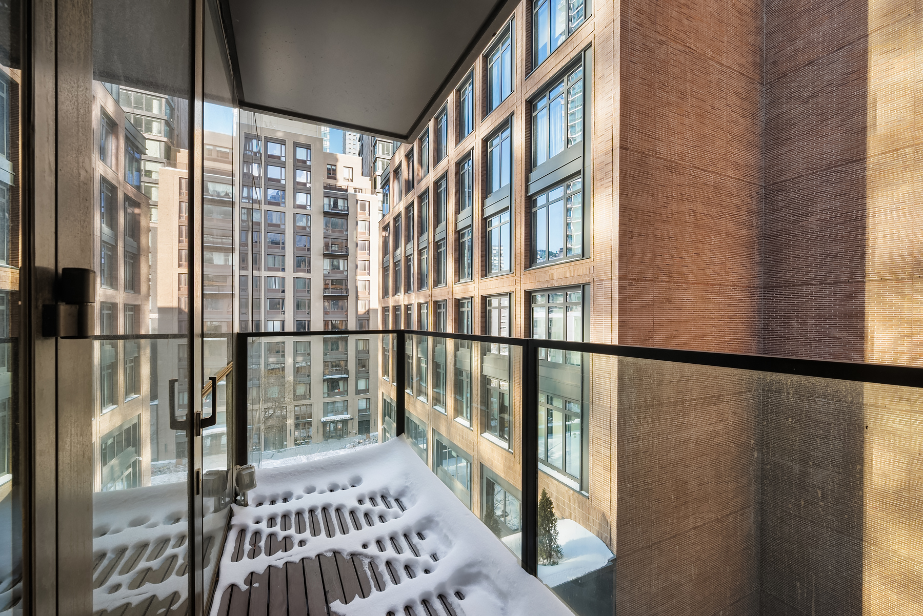 4507 Court Square, Unit 6A Queens, NY 11101 - Photo 7 of 19 a view of balcony with a floor to ceiling window