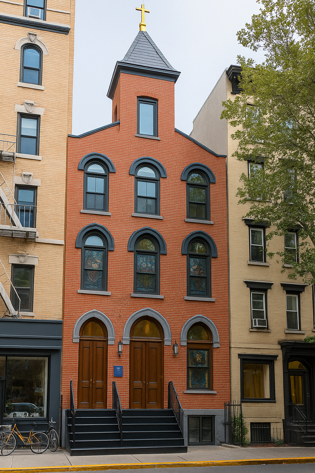 121 East 7th Street Manhattan, NY 10009 - Photo 2 of 31 a front view of a multi story residential apartment building