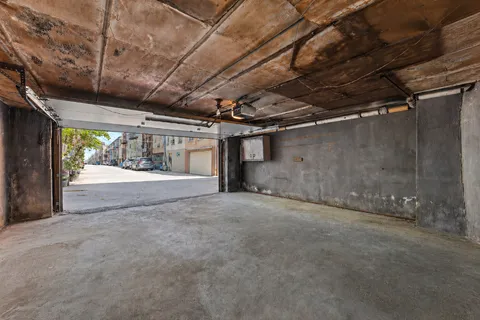 a view of large parking space