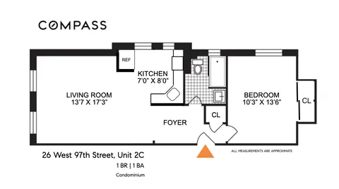 $650,000 | 26 West 97th Street, Unit 2C | Upper West Side