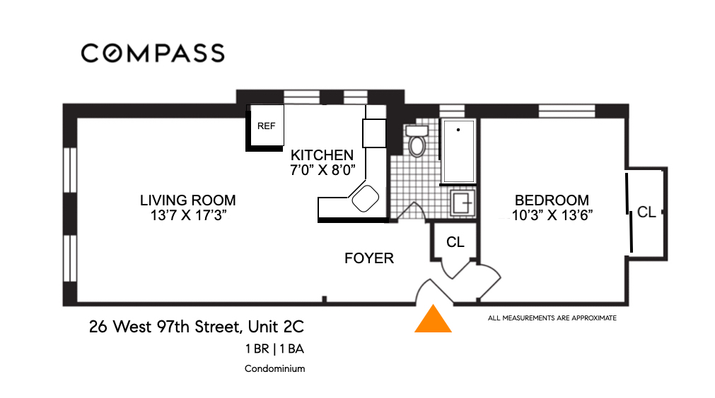26 West 97th Street 2C Upper West Side New York NY 10025