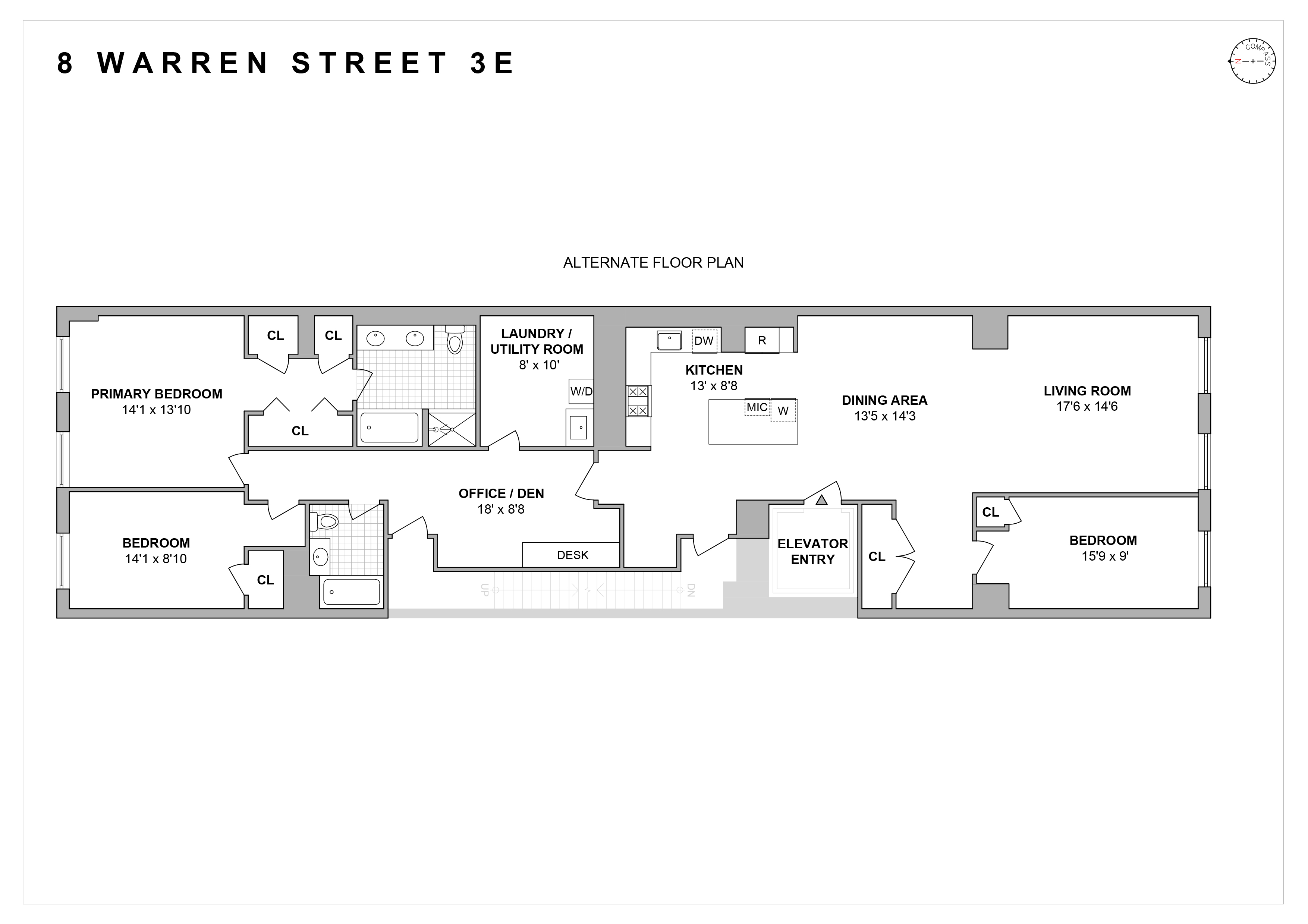 8 Warren Street, Unit 3E Manhattan, NY 10007 - Photo 13 of 13