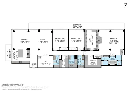 $2,500,000 | 900 Bay Drive, Unit 702/704, Miami Beach, FL 33141