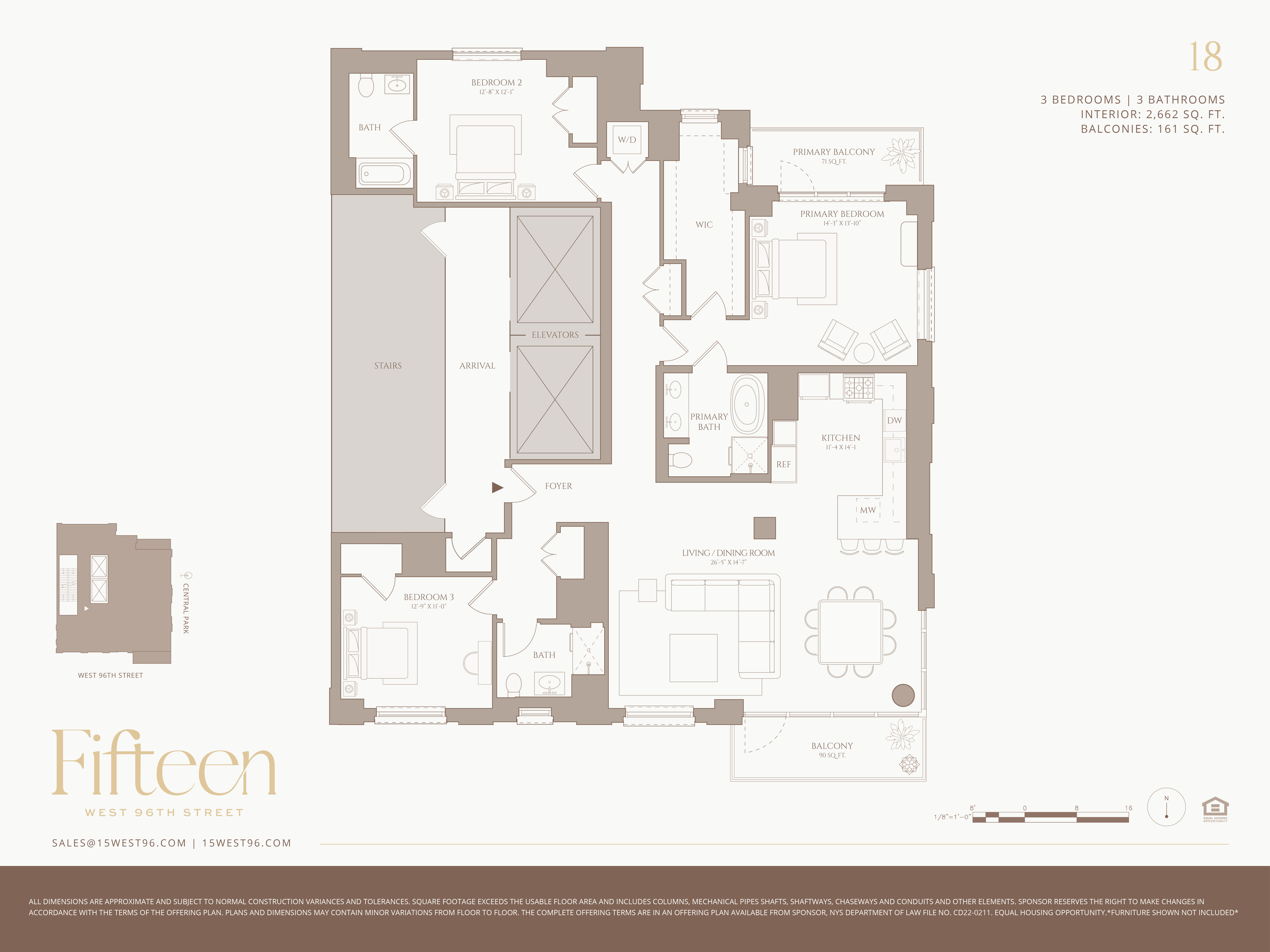 15 West 96th Street, Unit 18 Manhattan, NY 10025 - Photo 17 of 17 a picture of a bathroom with a sink