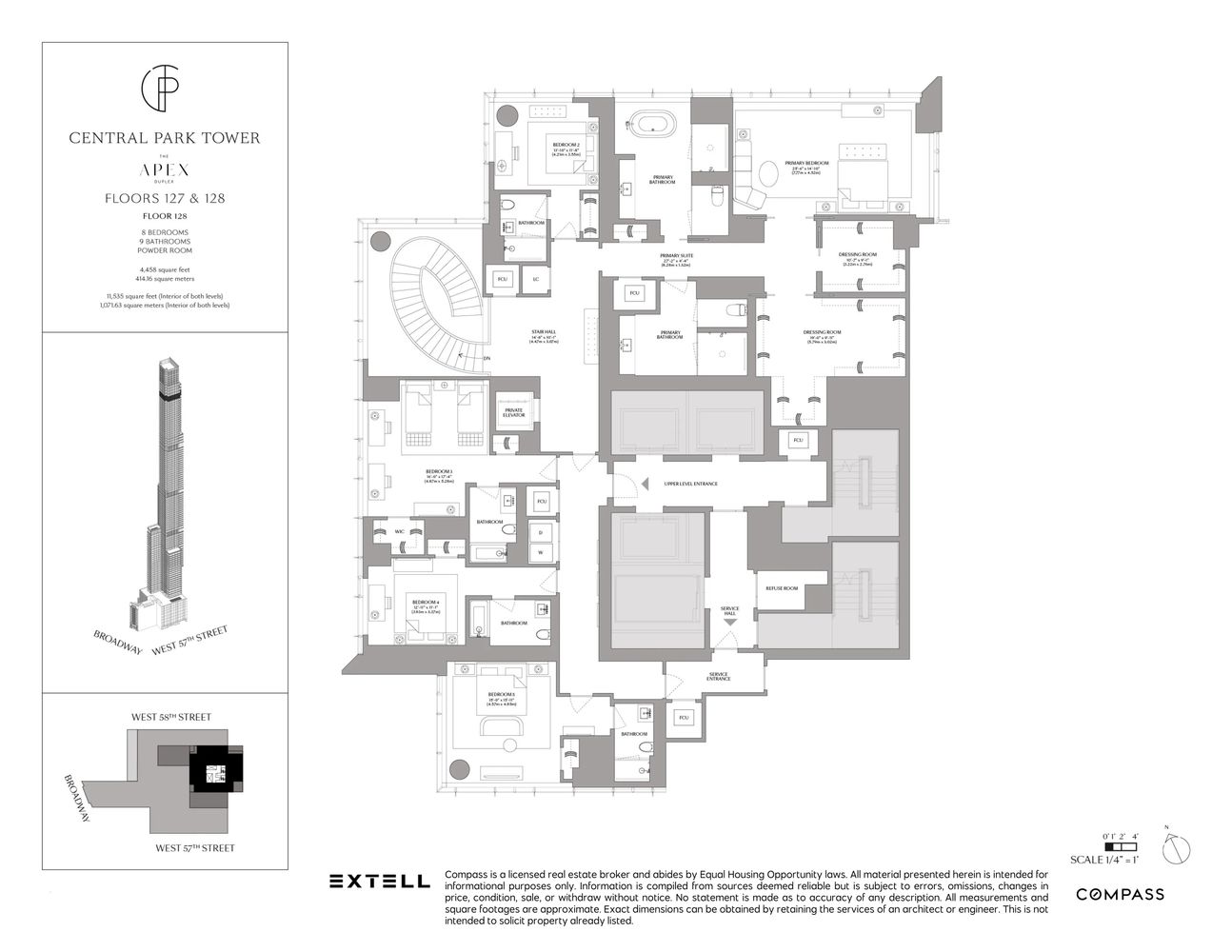 $128,000,000 | 217 West 57th Street, Unit 127/128 | Midtown Central