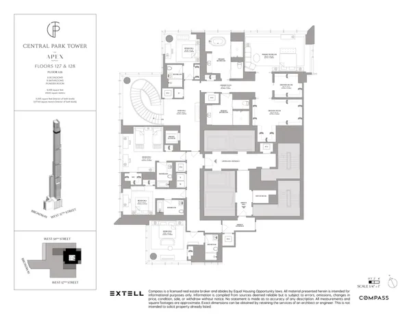 $128,000,000 | 217 West 57th Street, Unit 127/128 | Midtown Central
