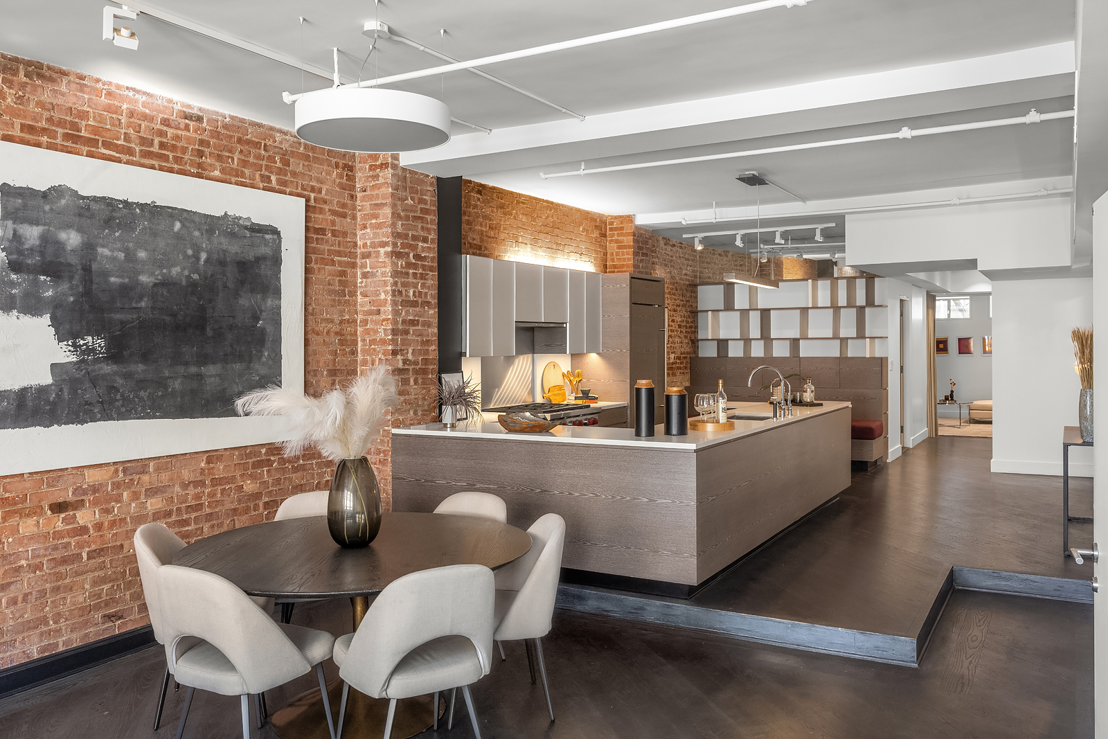 36 West 15th Street, Unit 4 Manhattan, NY 10011 - Photo 5 of 21 a living room with furniture and a large window