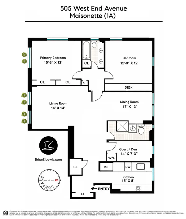 $2,150,000 | 505 West End Avenue, Unit MAIS | Upper West Side