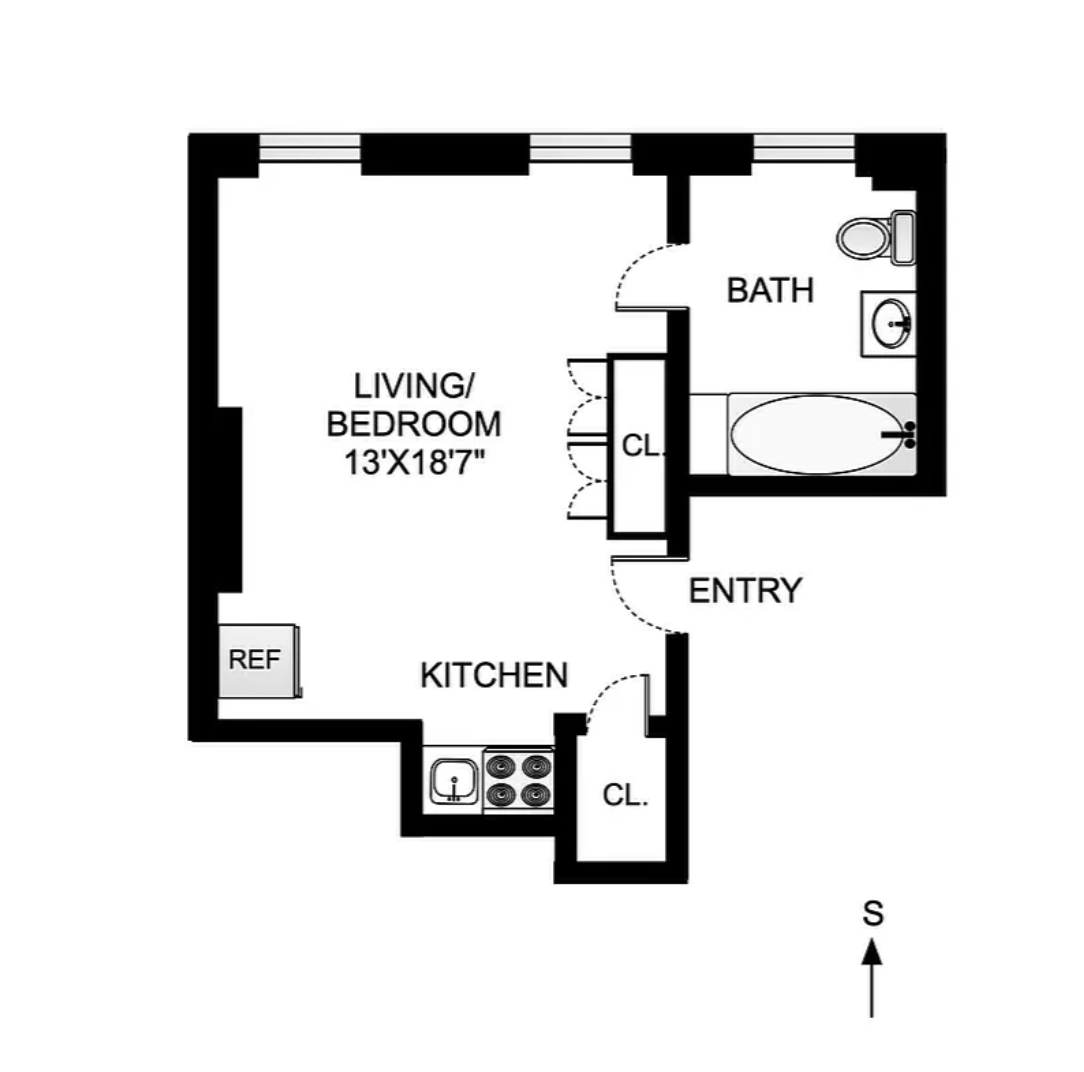 48 Livingston Street, Unit 2R Brooklyn, NY 11201 - Photo 5 of 5 a picture of a park with a white wall and a picture